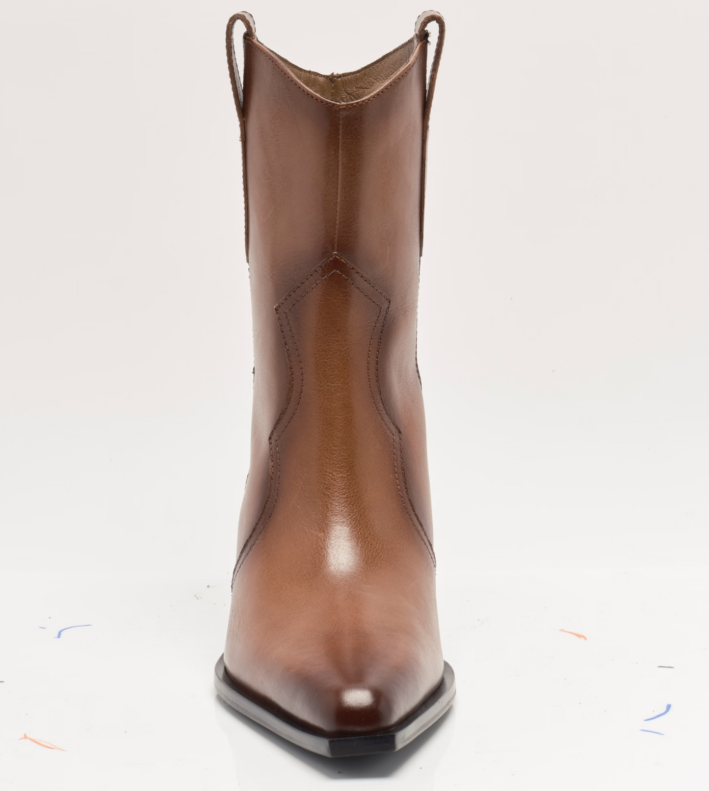 Free People Cat Nap Cowboy Boots - Saddle Leather