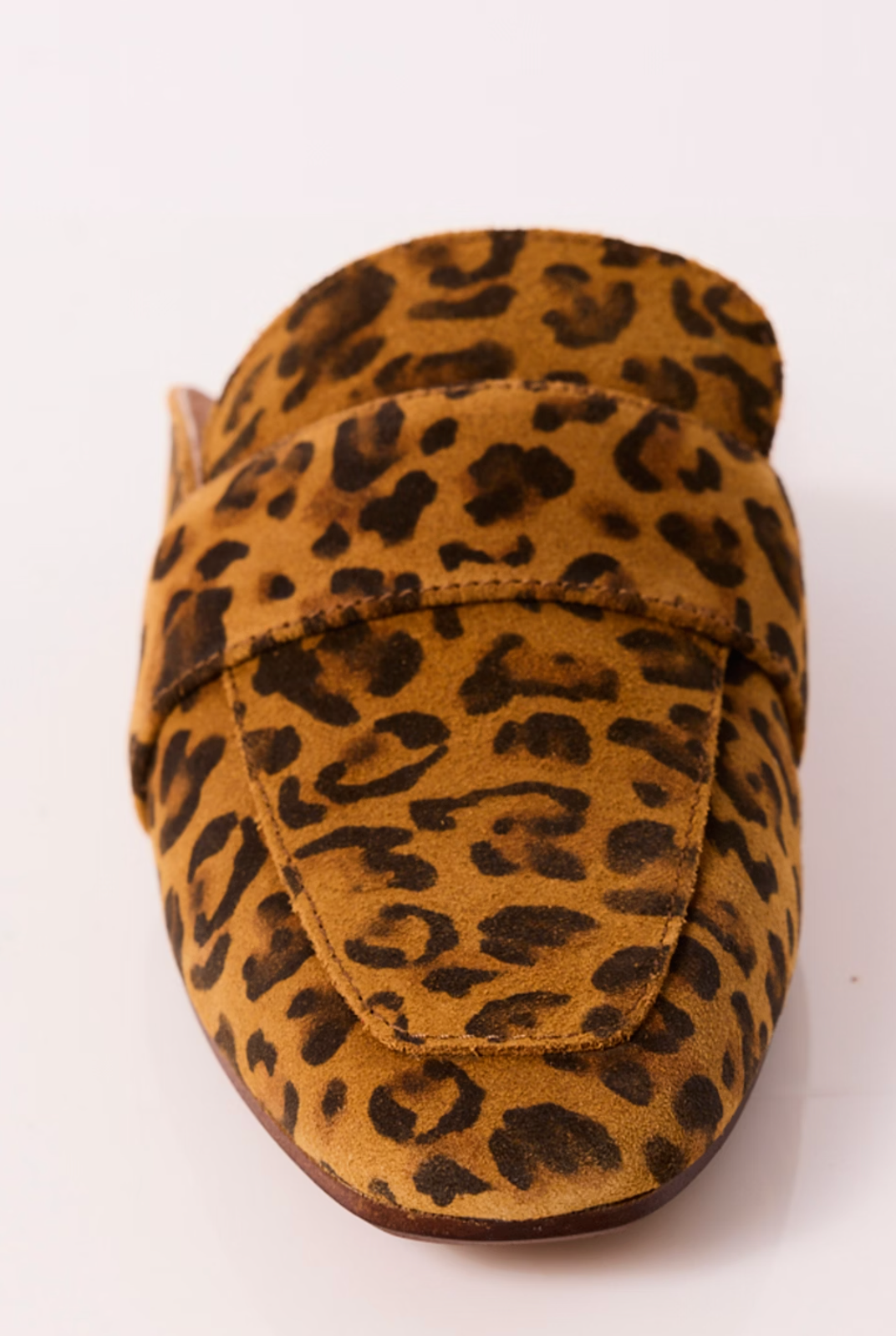 Free People At Ease Embossed Loafers - Leopard Suede