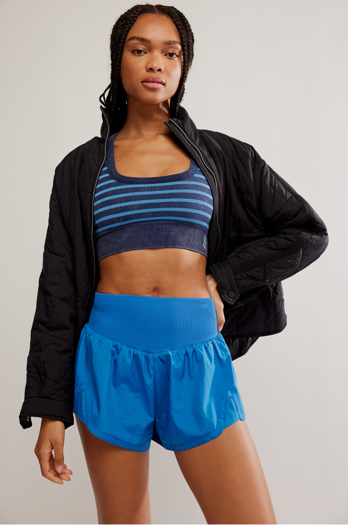 Free People Carpe Diem Short - Light Cobalt