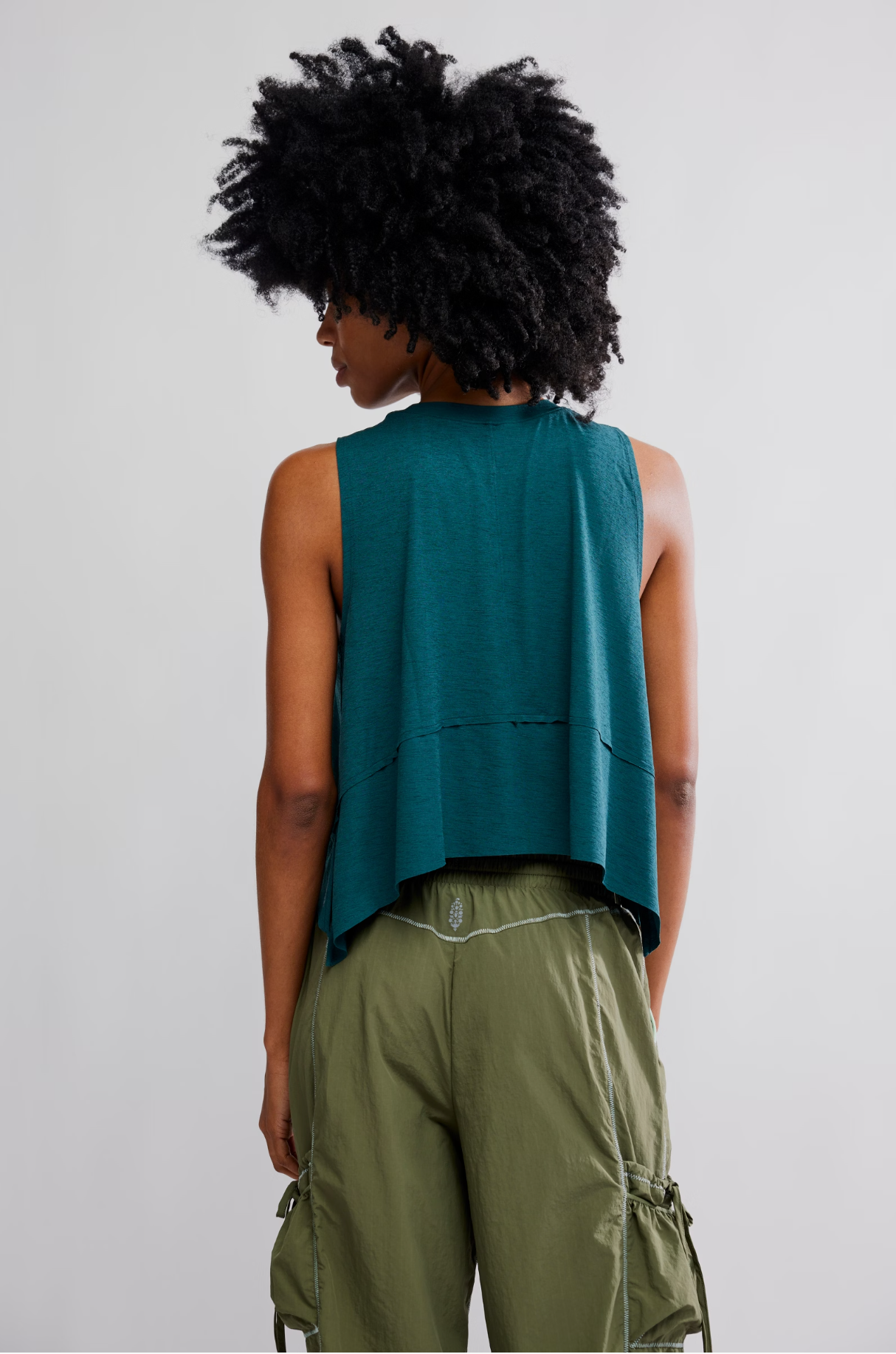 Free People Tempo Tank Top - Evergreen