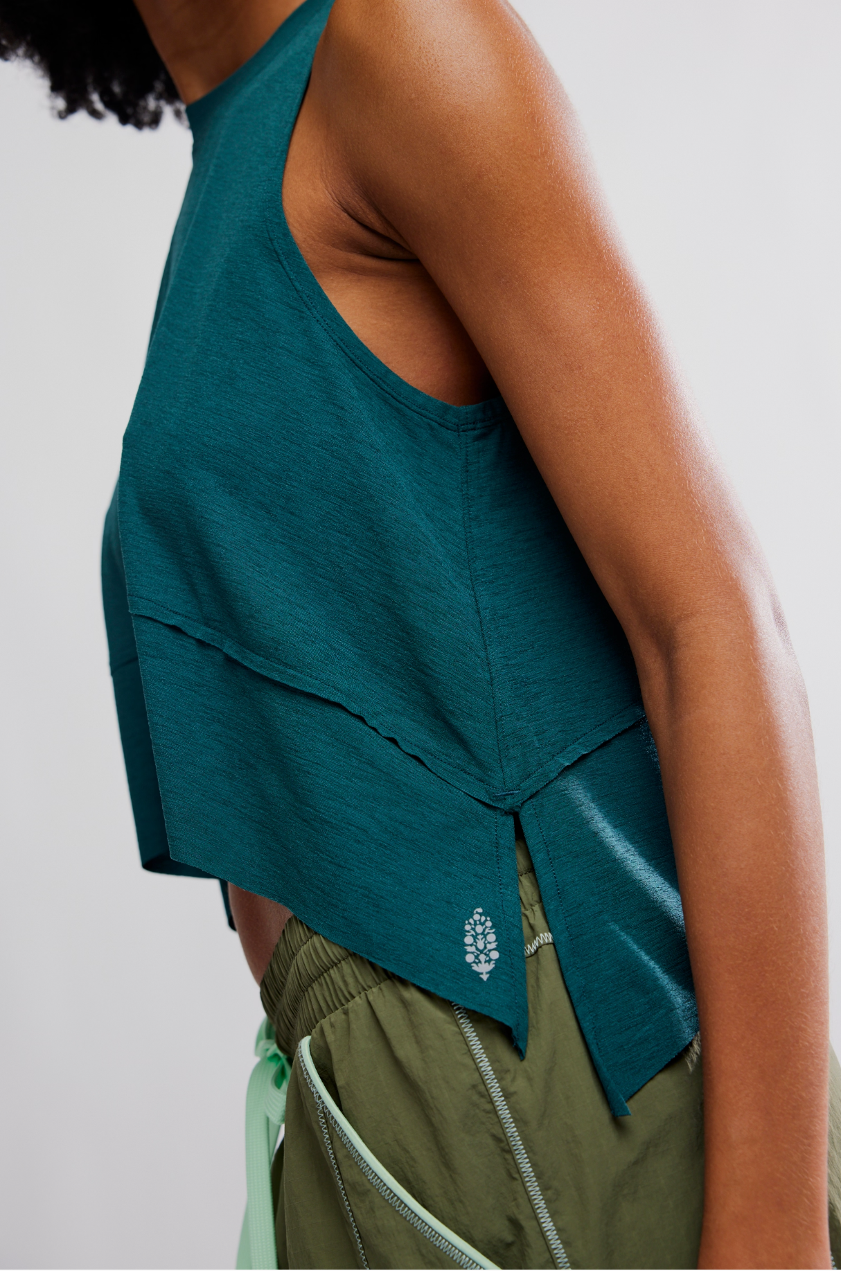 Free People Tempo Tank Top - Evergreen