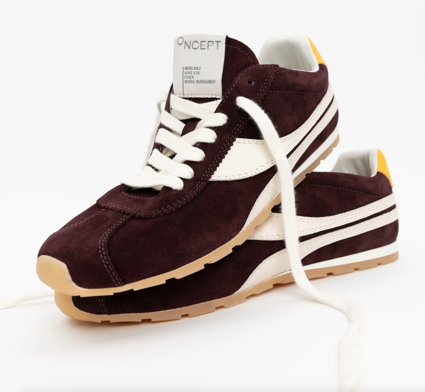 Oncept Essex Ballet Sneaker - Royal Burgundy