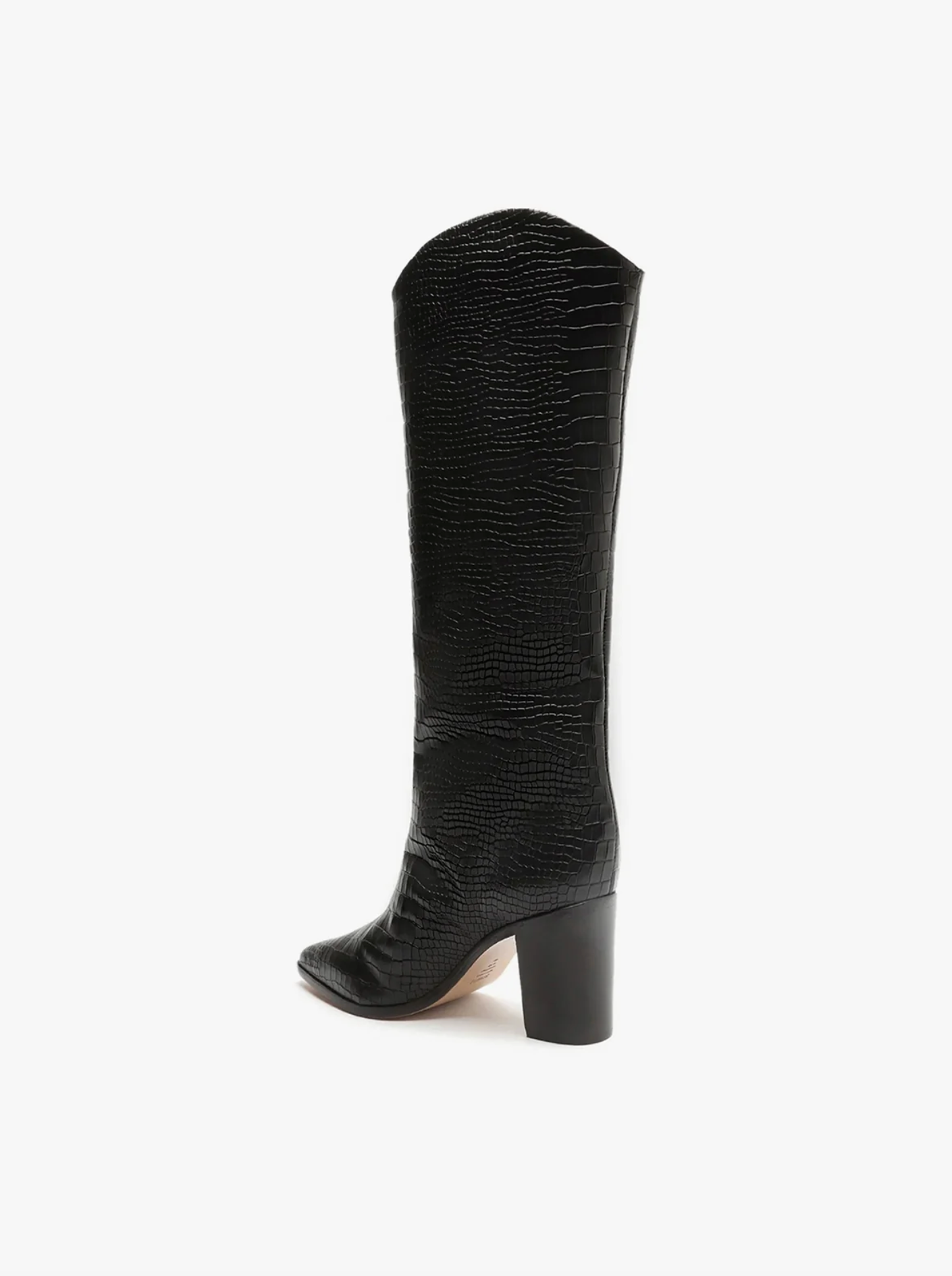 Schutz Maryana Block Heeled Boot - Black