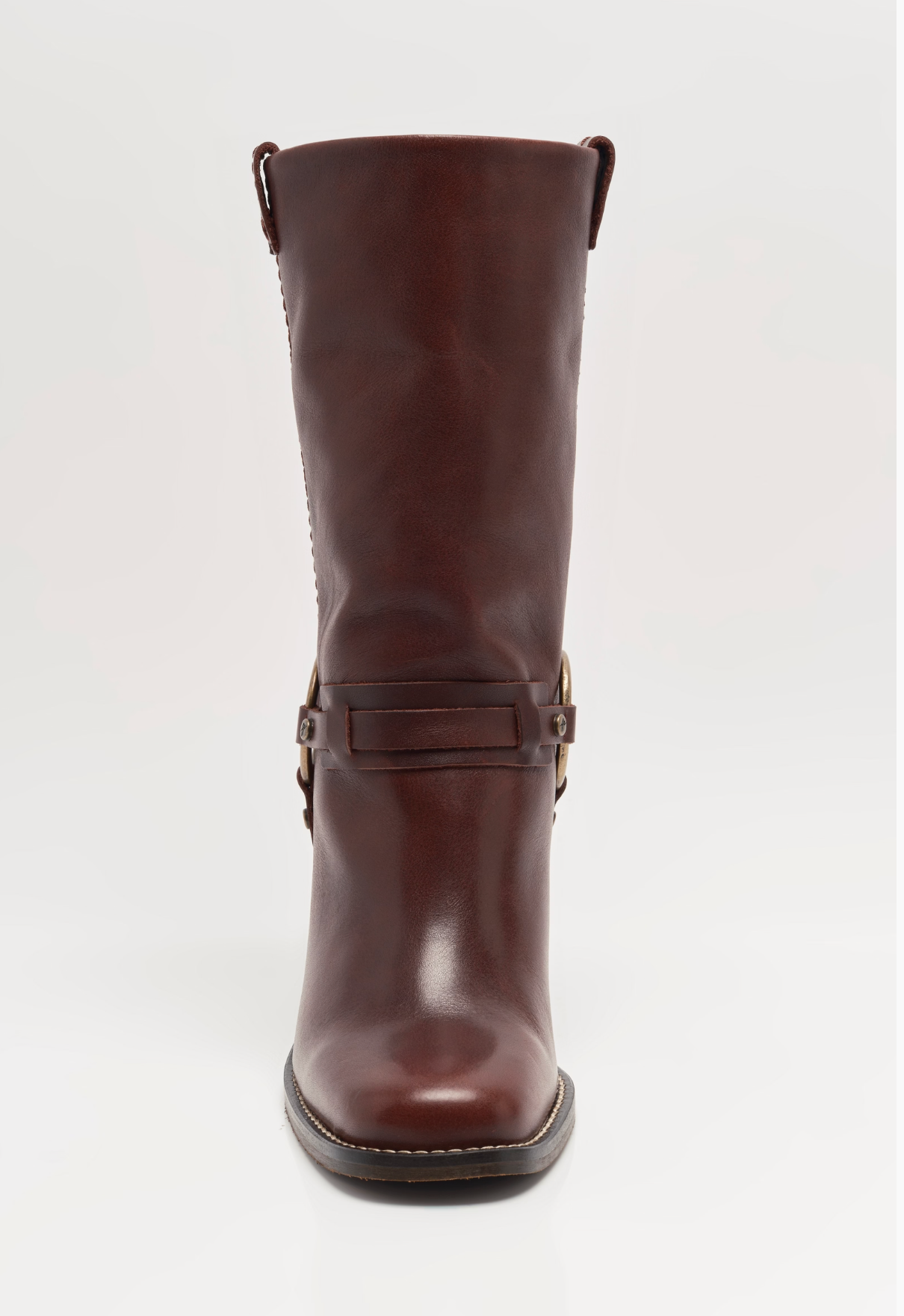 Free People Hayden Harness Boot - Cabernet Leather