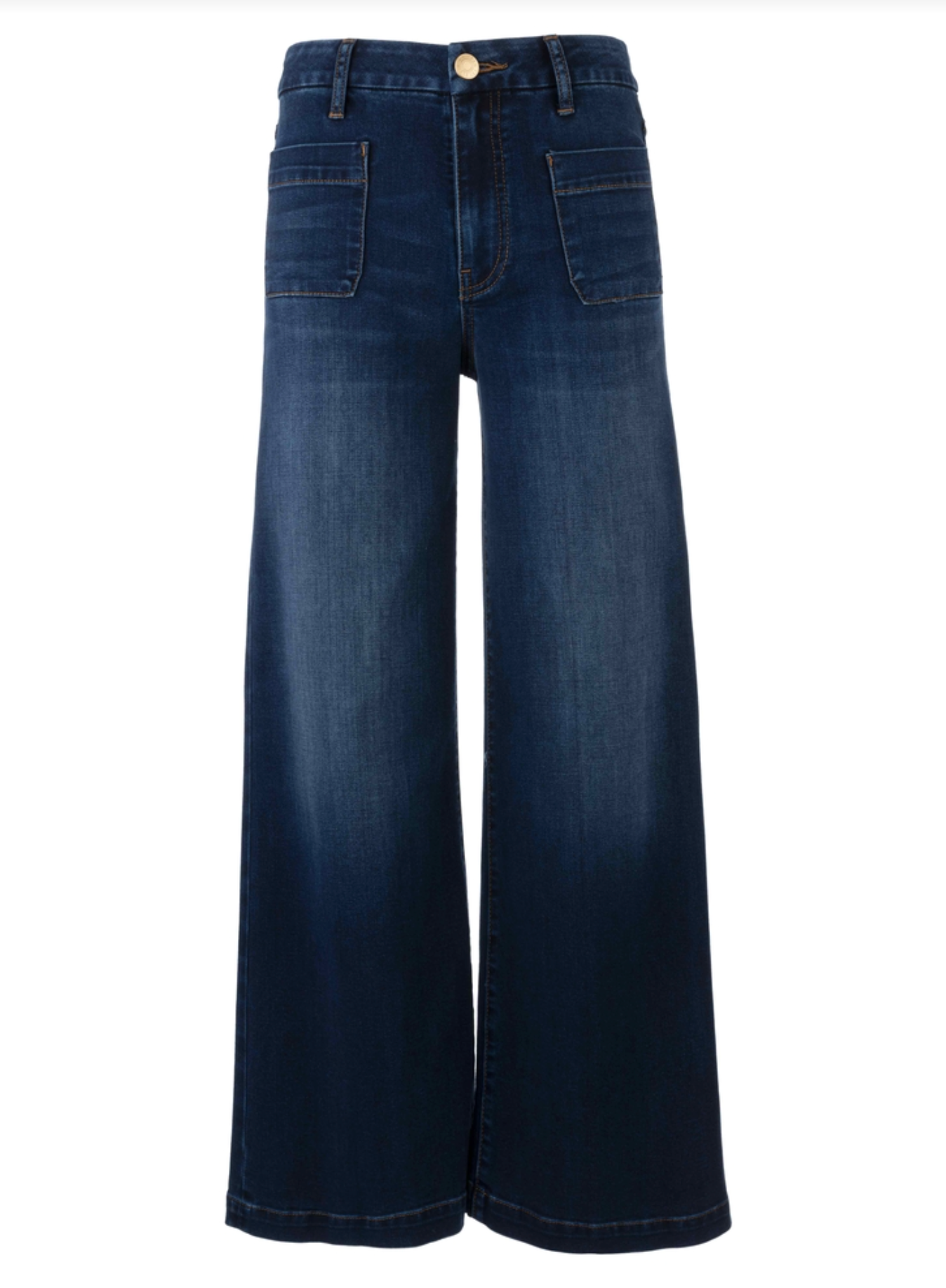 Meg High Rise Wide Leg Jean - Contentment