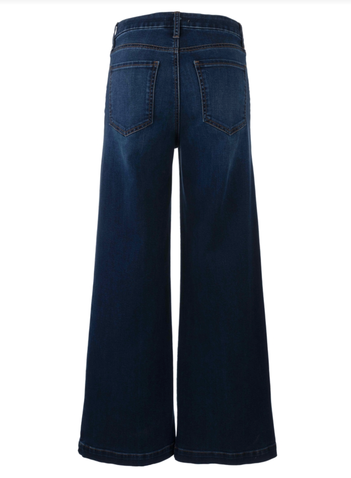 Meg High Rise Wide Leg Jean - Contentment