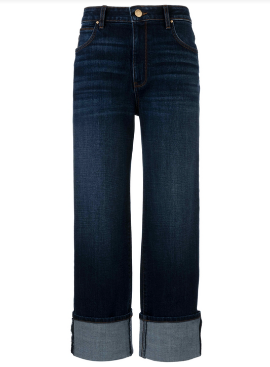 Sienna High Rise Straight Leg Jean - Clarity