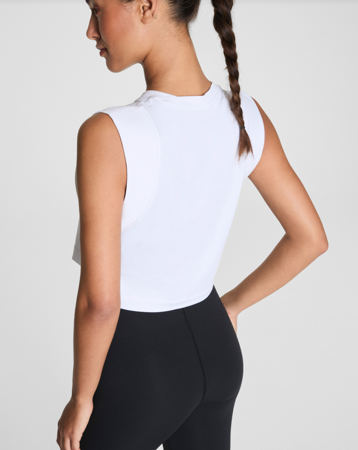 Spanx SuperNaturals Muscle Tank Top - Vivid White