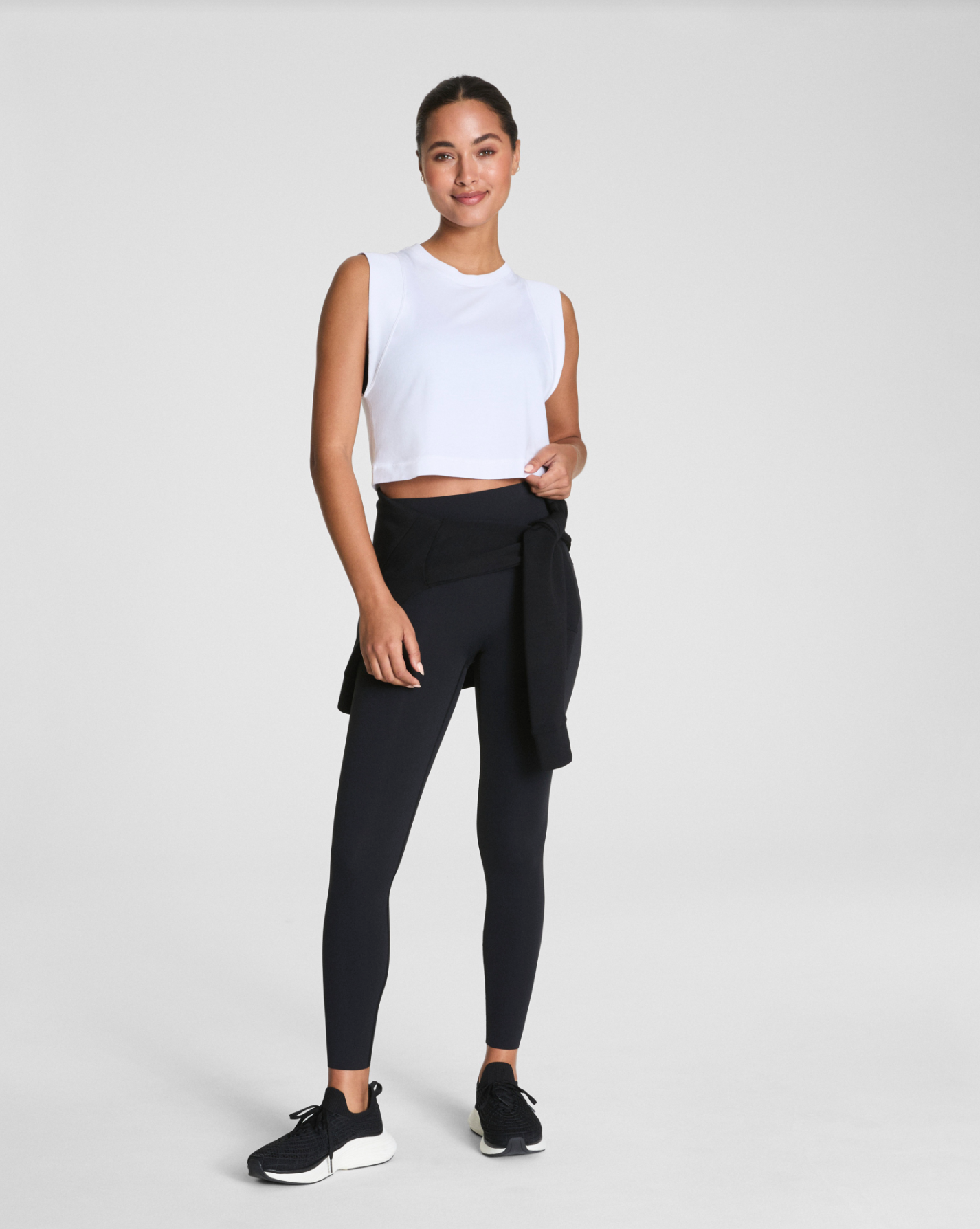 Spanx SuperNaturals Muscle Tank Top - Vivid White