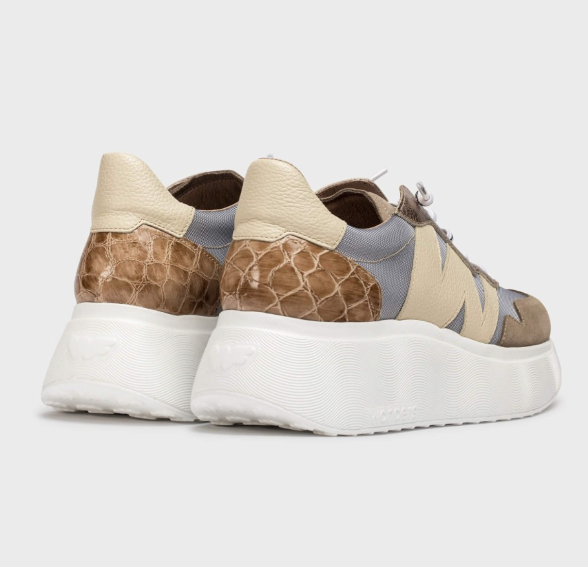 Wonders Roma 31 Sneakers - Taupe Brown