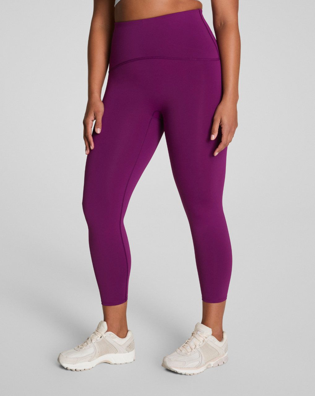 Spanx Booty Boost 7/8 Leggings with SecretSweat Tech - Light Snapdragon