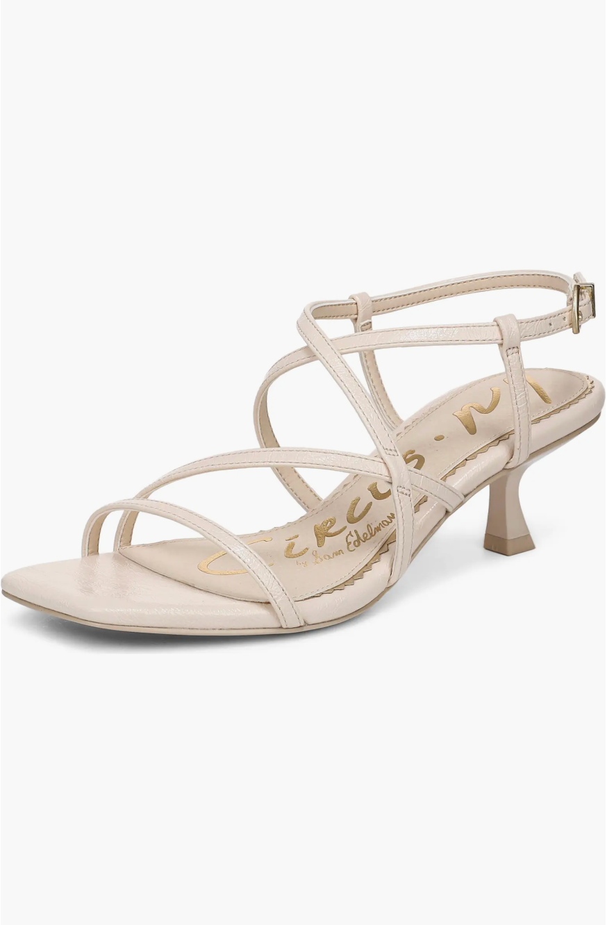 Sam Edelman Jasmine Strappy Sandal - Vanilla Bean