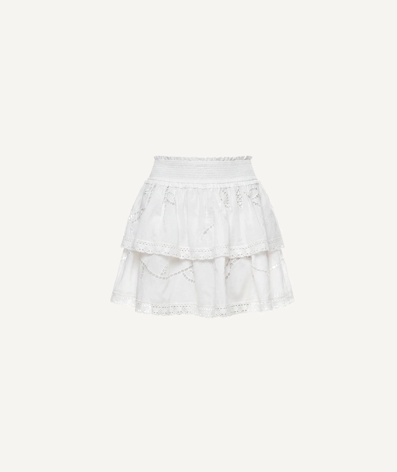 Monet Mini Skirt - Ivory