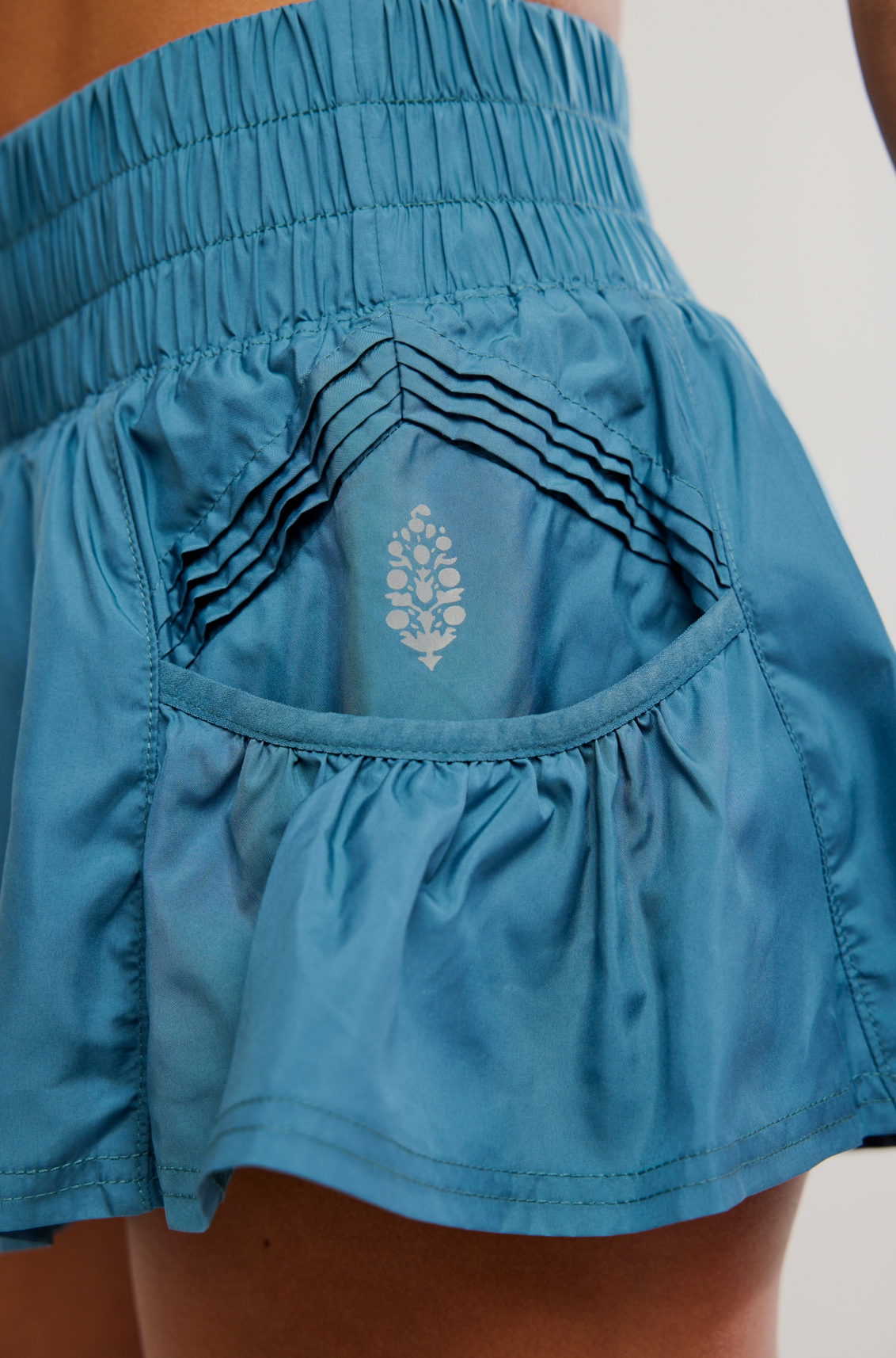 Free People Get Your Flirt On Short - Riptide