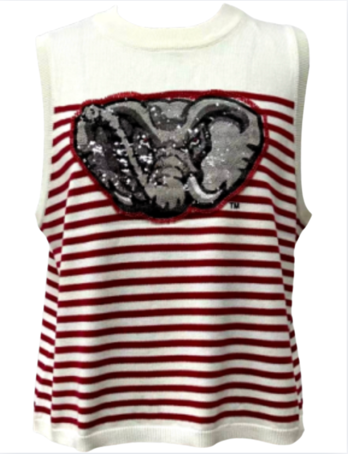 Queen of Sparkles Licensed Alabama Knit Tank Top