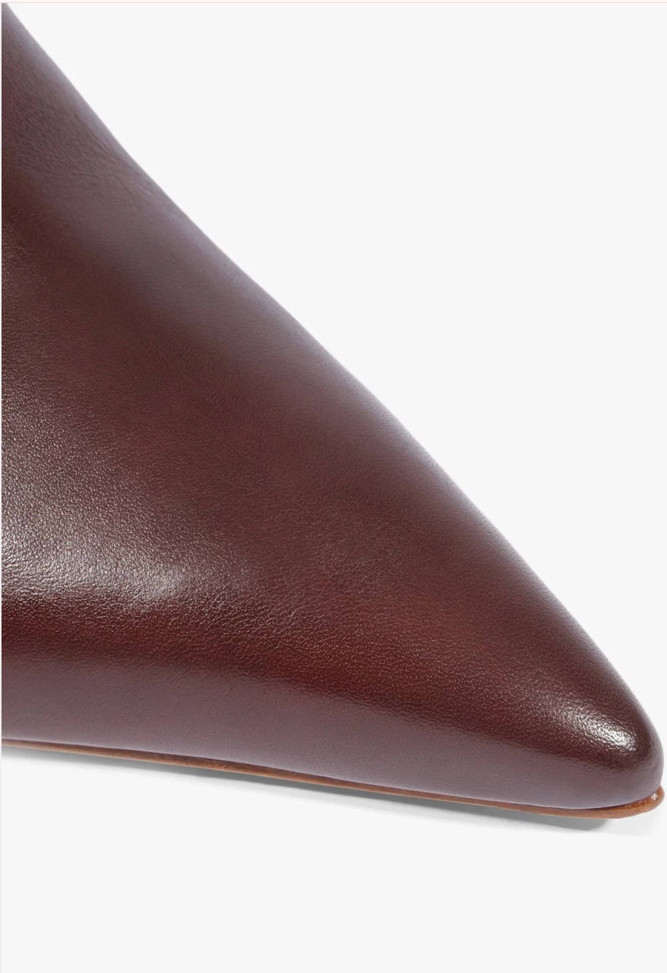Eleanor Block Heel Mule Shoe - Wine Berry