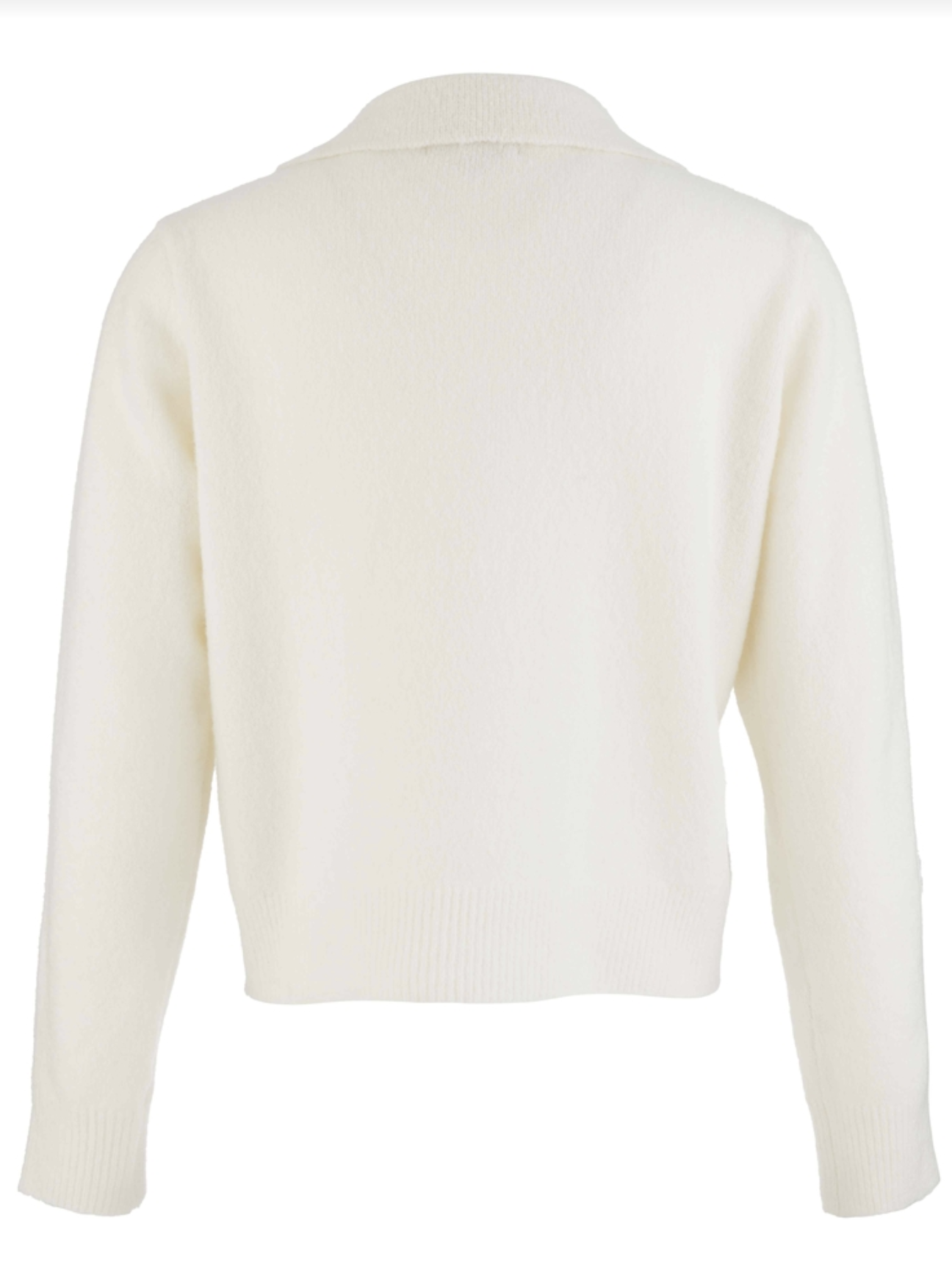 Tassie Long Sleeve Sweater - Cream