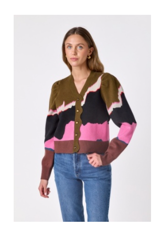 Jude Cardigan Sweater - Portoro
