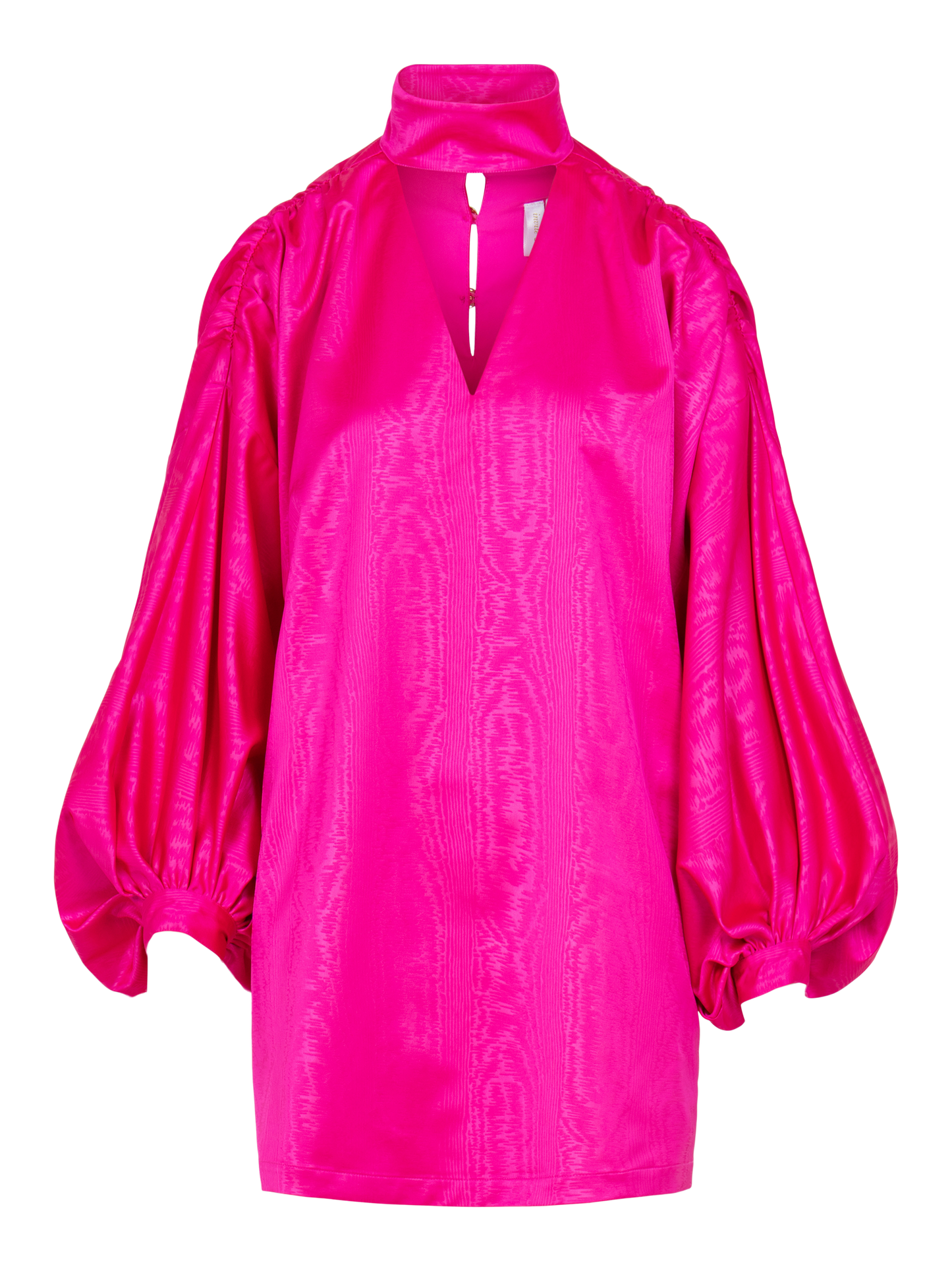 Sasha Mini Dress - Pink Faux Bois