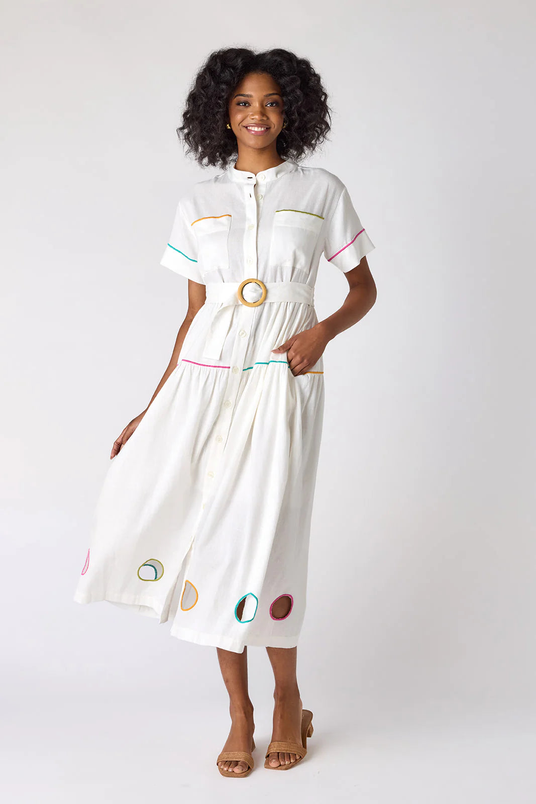 Crosby Kellogg Dress - White