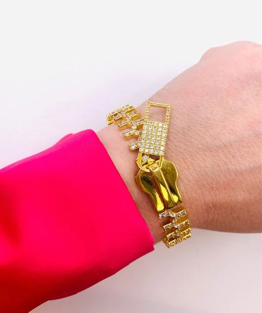 Allison Avery Zipper Bracelet