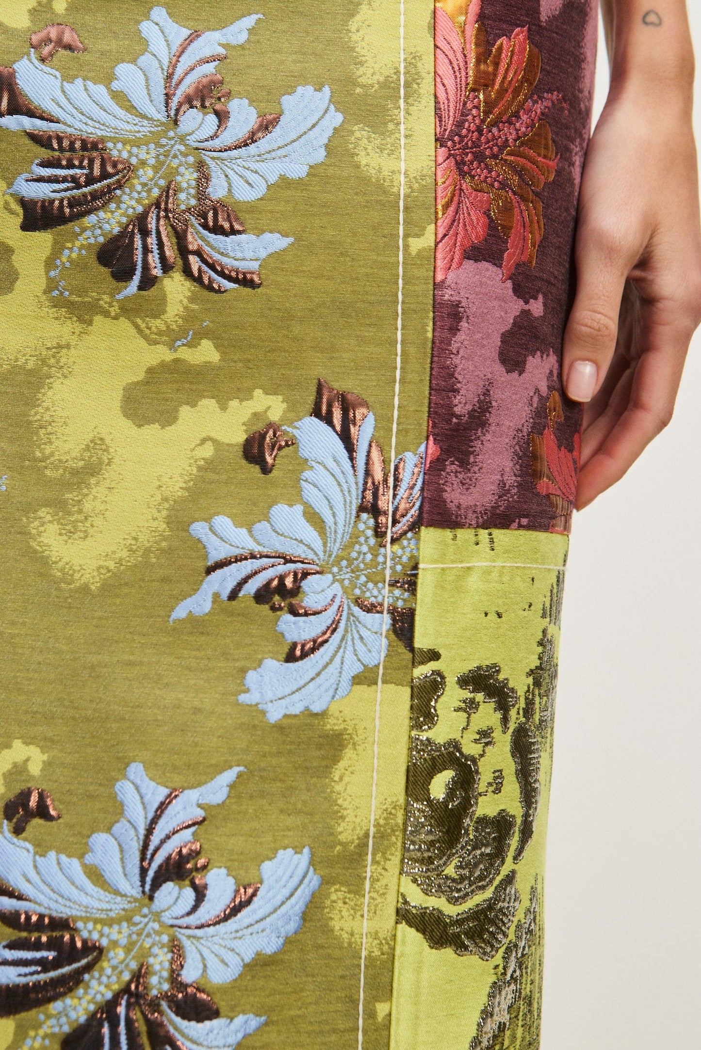 ALEMAIS Adriana Jacquard Gown