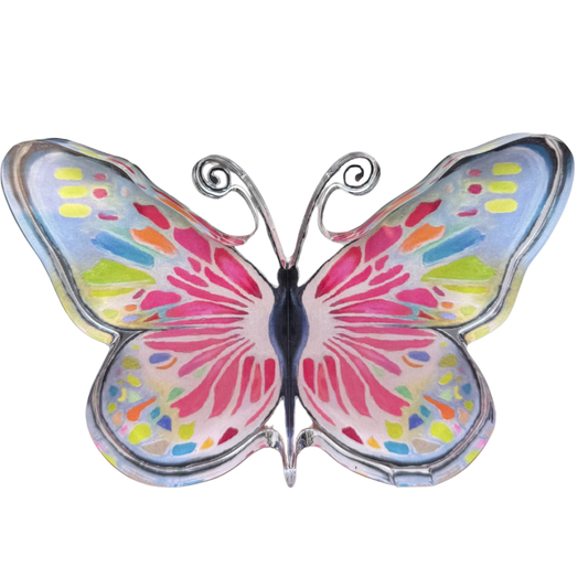 “Lover of Color Butterfly” Acrylic Shelfie