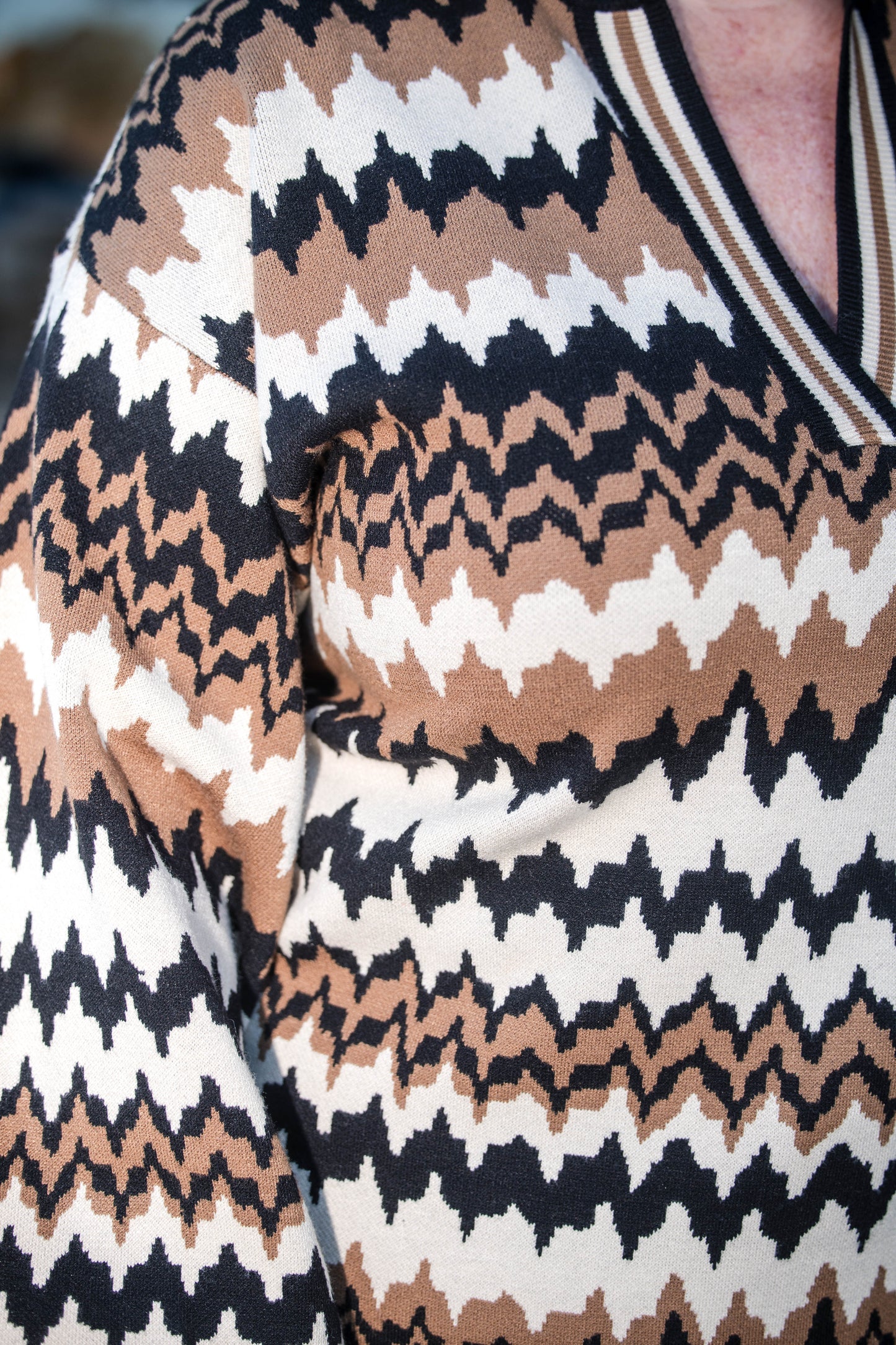 Lolli Sweater Top - Mocha Mirage