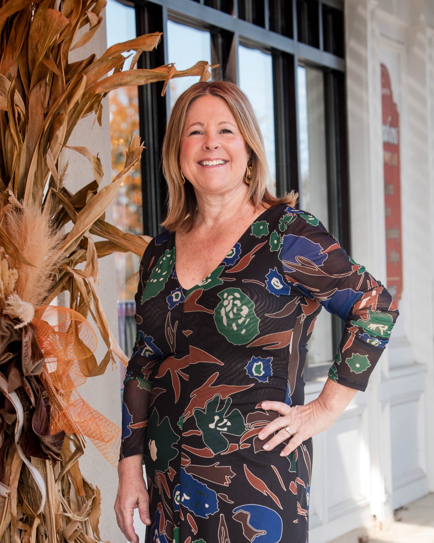 Halsey Ankle Dress - Mariposa