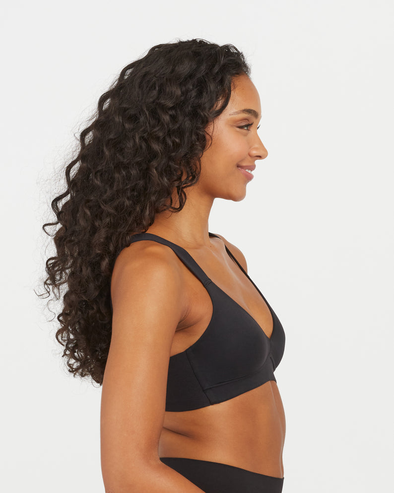 Spanx BRA-LLELUJAH!® Unlined Bralette - Very Black