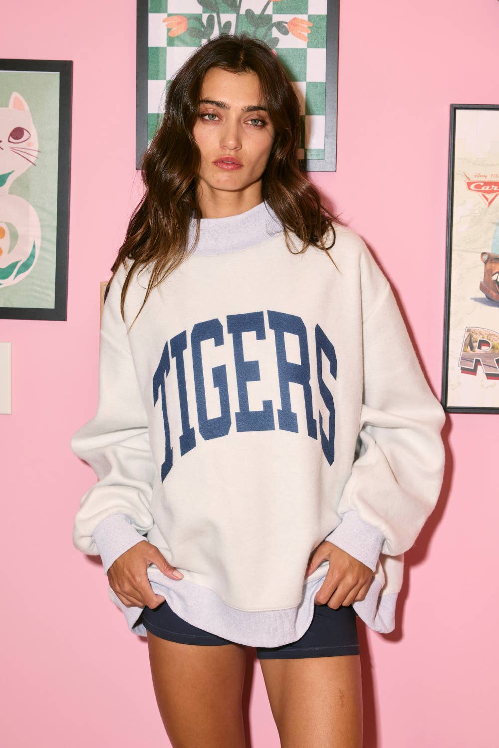 Auburn Reversible Sweatshirt - Heather Grey