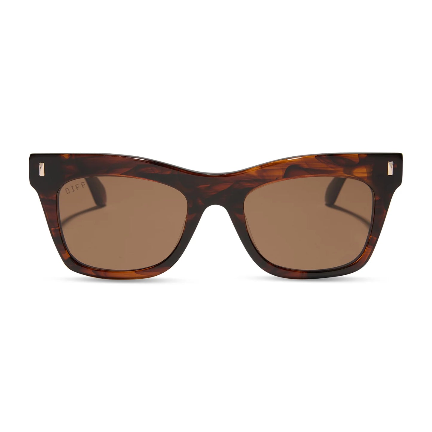 DIFF Eyewear Bradley - Sequoia Tortoise Brown Sunglasses