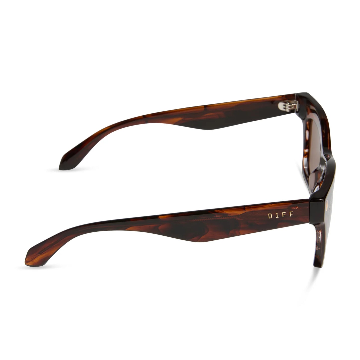 DIFF Eyewear Bradley - Sequoia Tortoise Brown Sunglasses
