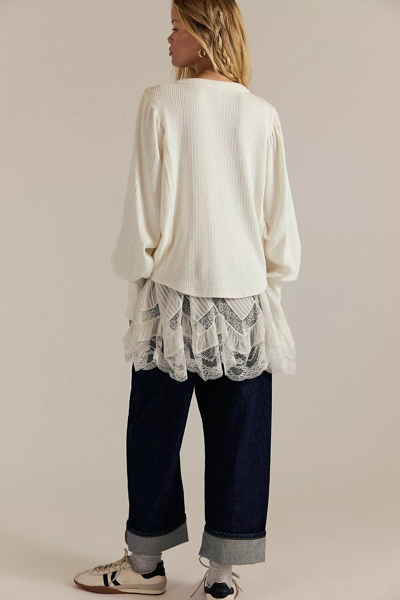 Free People Quinn Top - Ivory
