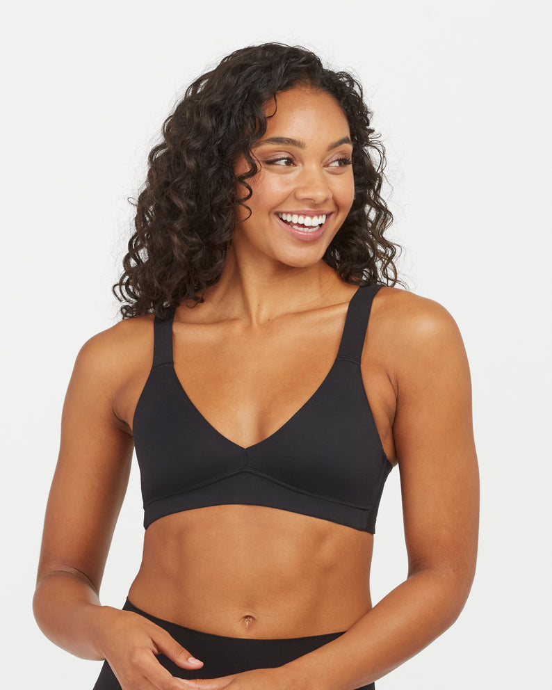 Spanx BRA-LLELUJAH!® Unlined Bralette - Very Black