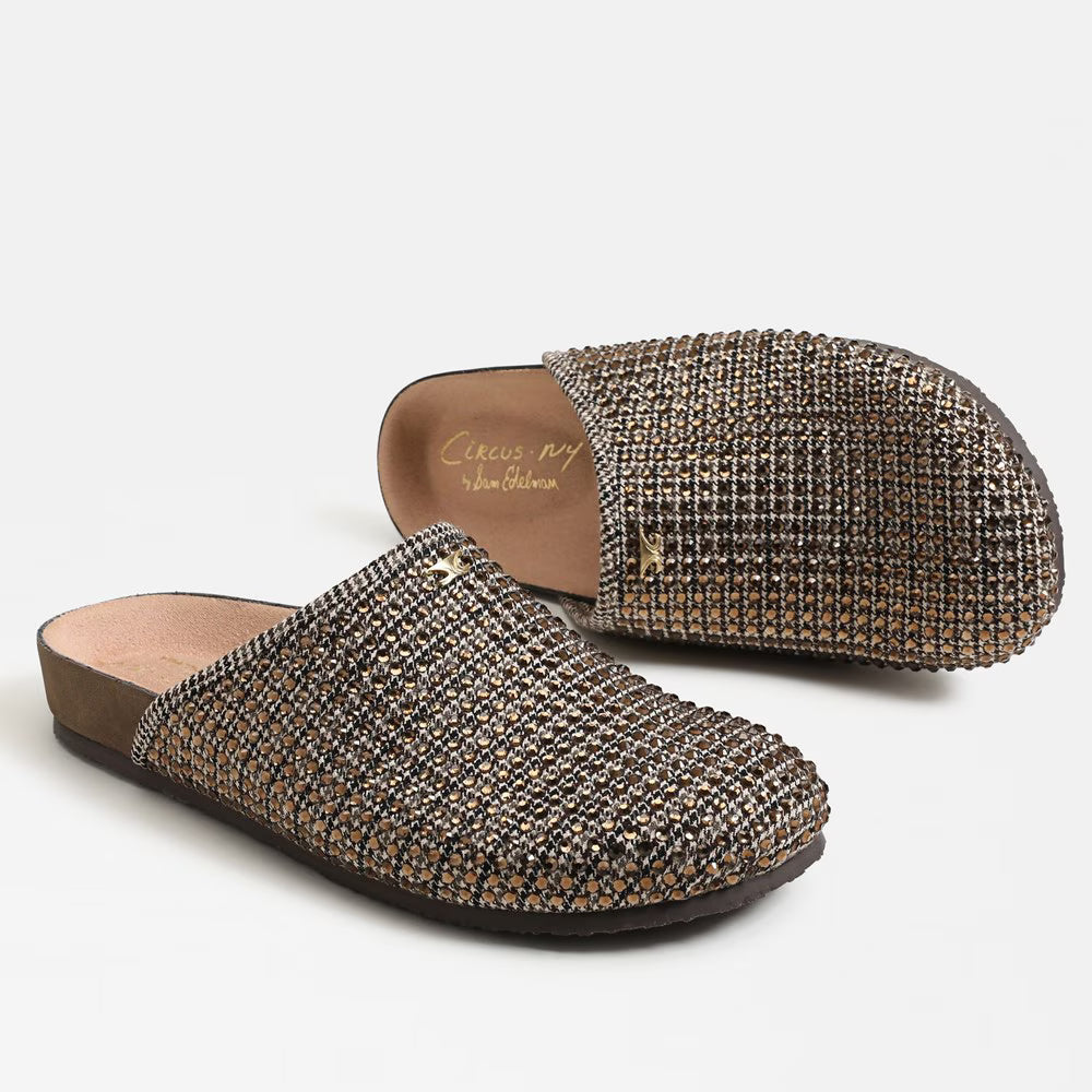 Sabina Clog - Black Natural Multi Fabric