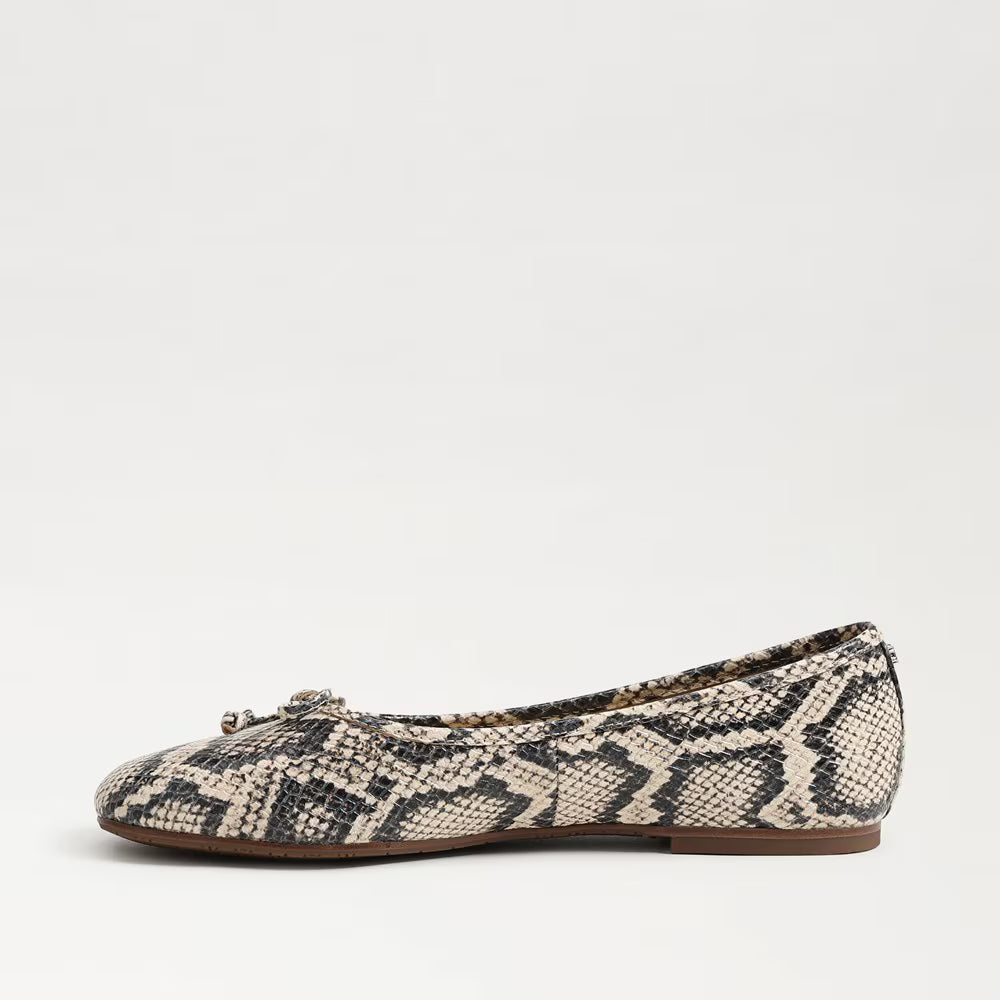 Sam Edelman Alie Ballet Flat - Roccia Snake Print Leather