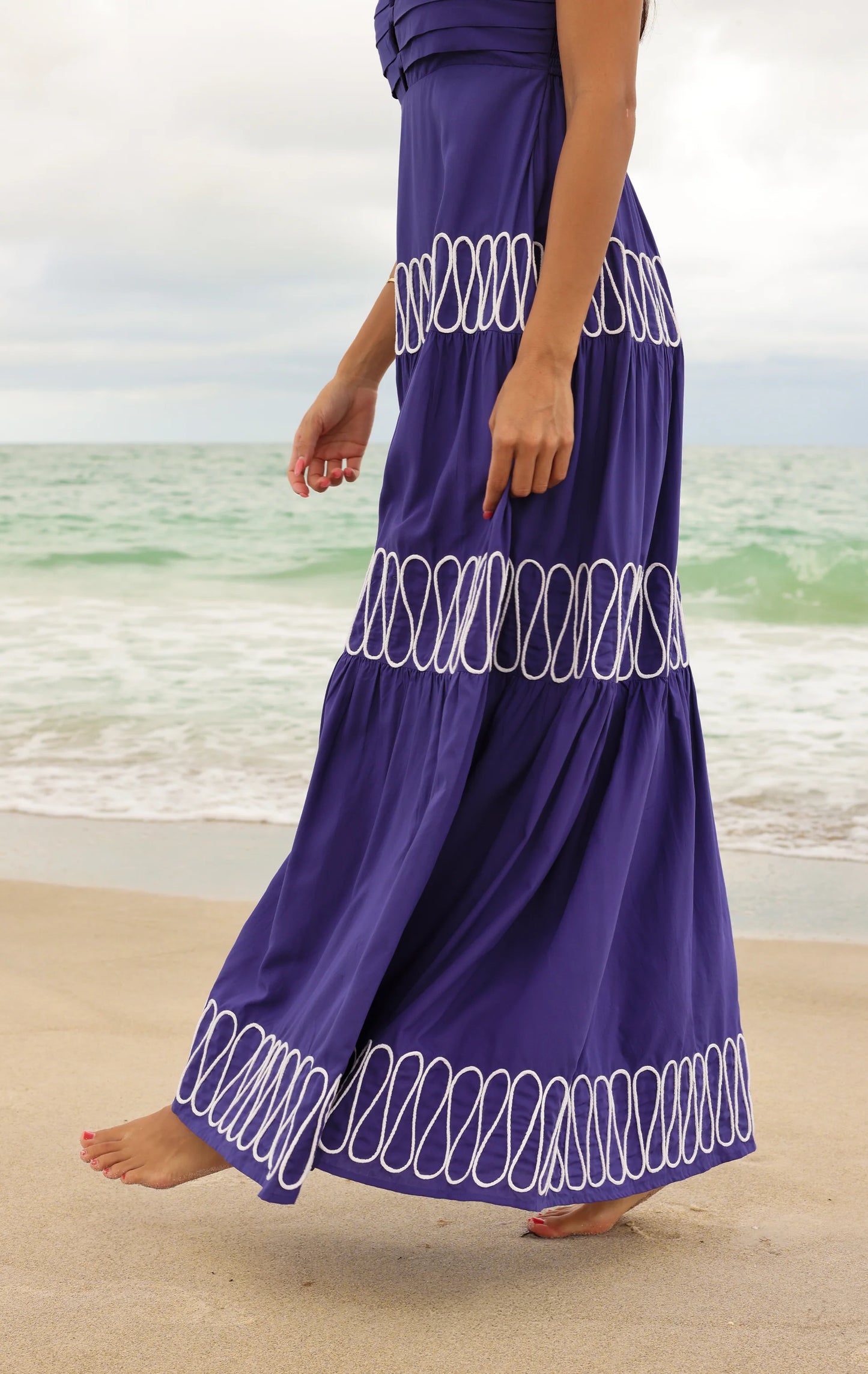 Florence Maxi Dress - Sapphire