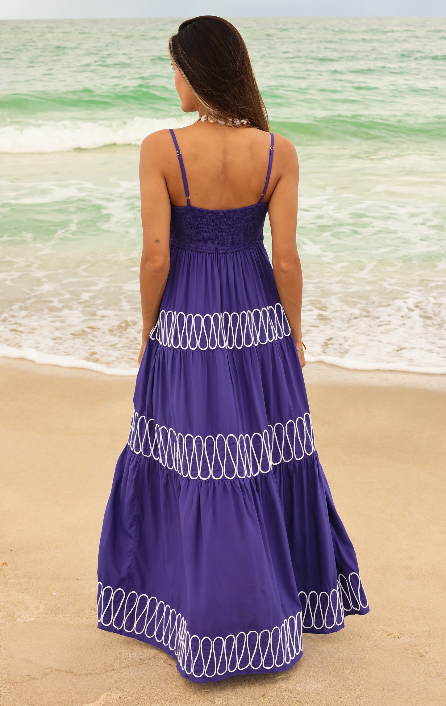 Florence Maxi Dress - Sapphire