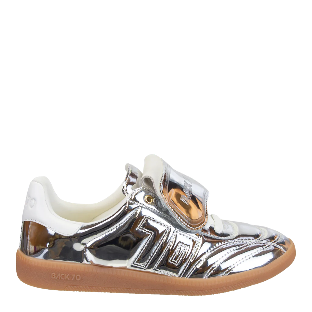Back 70 Fluffy Sneaker - Silver