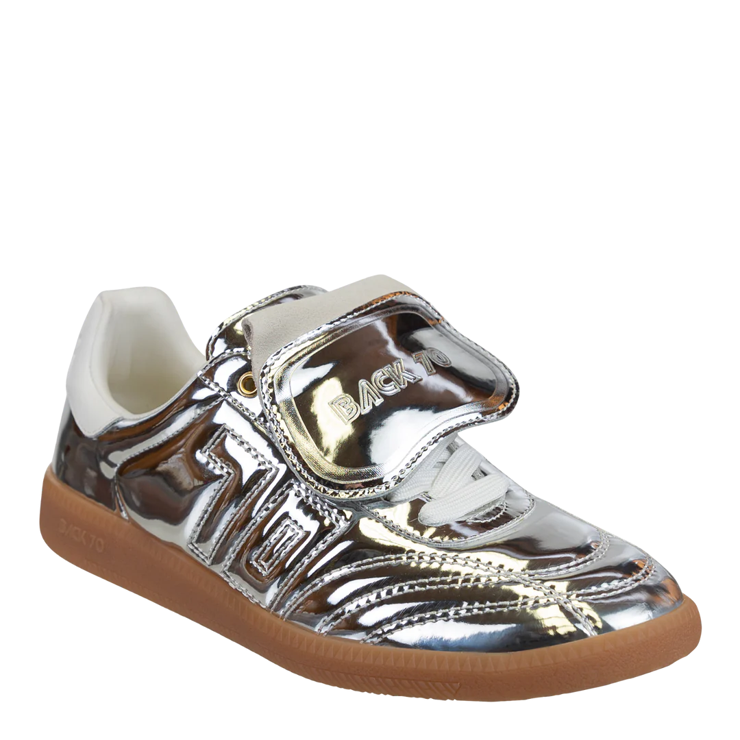 Back 70 Fluffy Sneaker - Silver