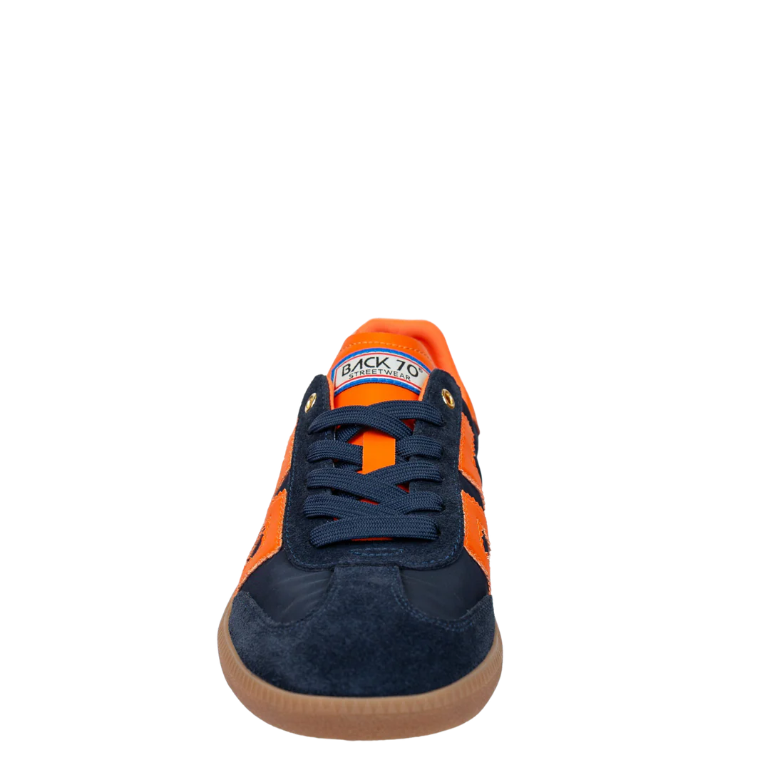 Back 70 Ghost Sneaker - Navy Orange