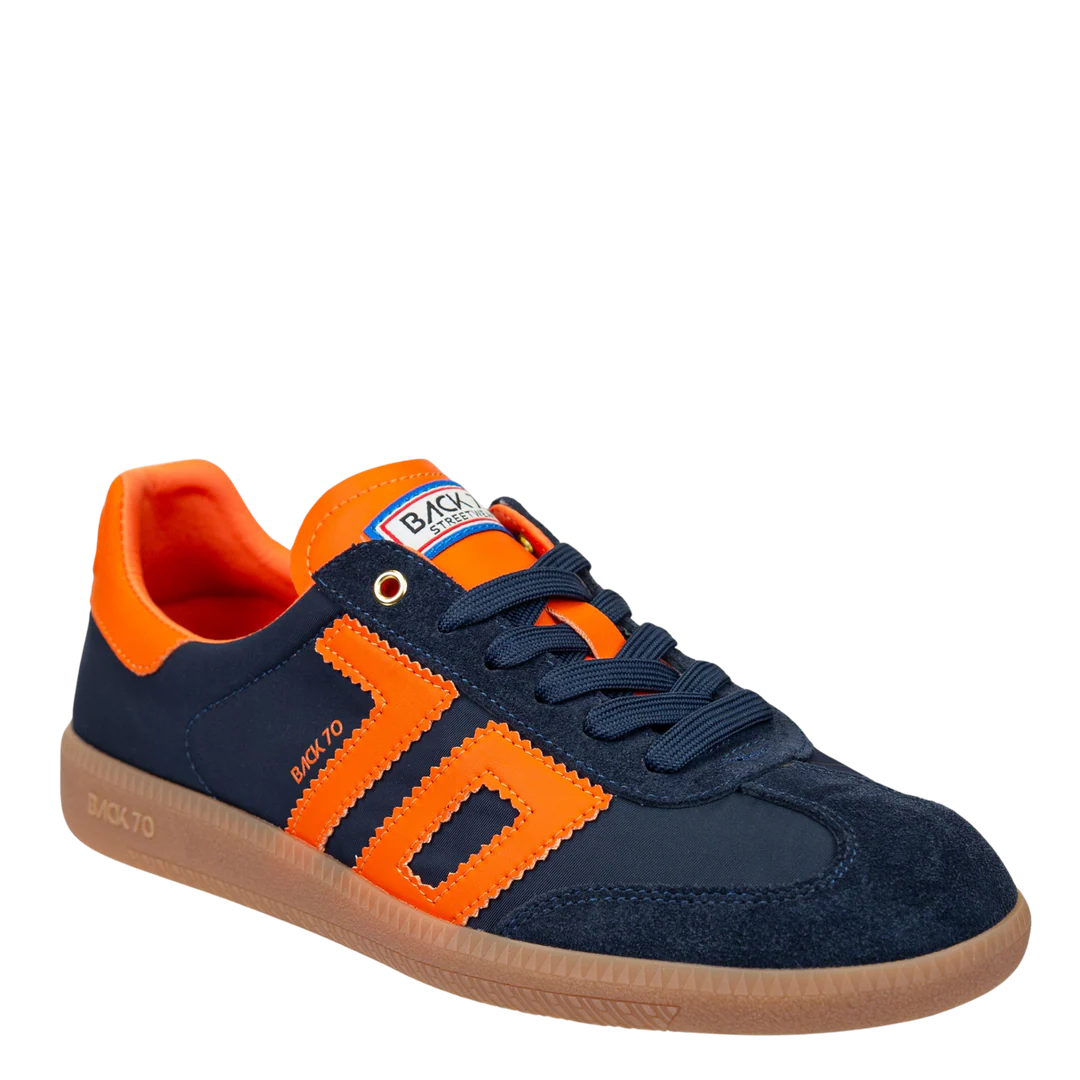 Back 70 Ghost Sneaker - Navy Orange
