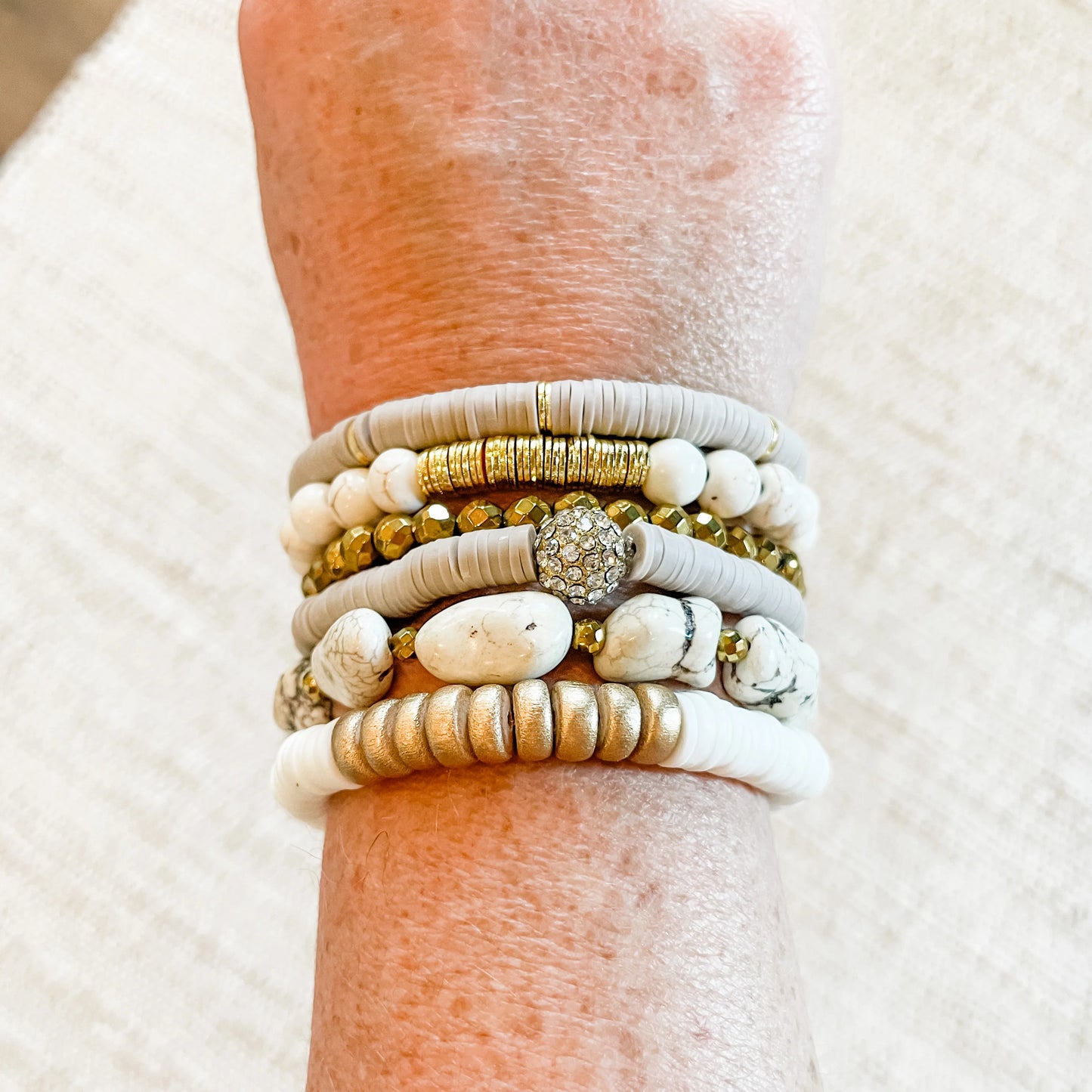 Mixed Neutral Bracelet