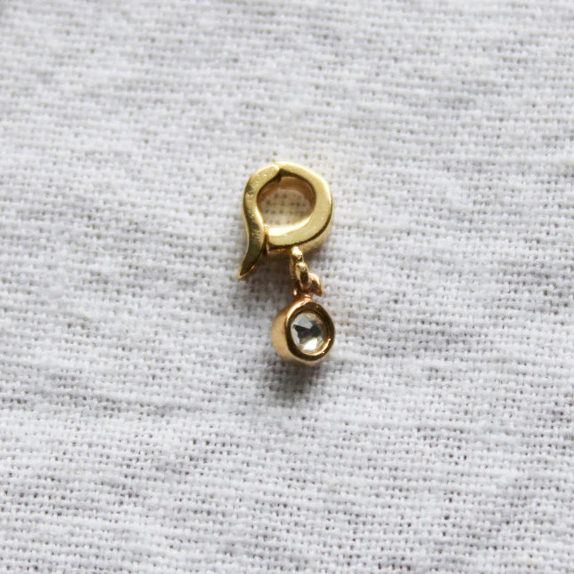 Tiny Diamond Charm