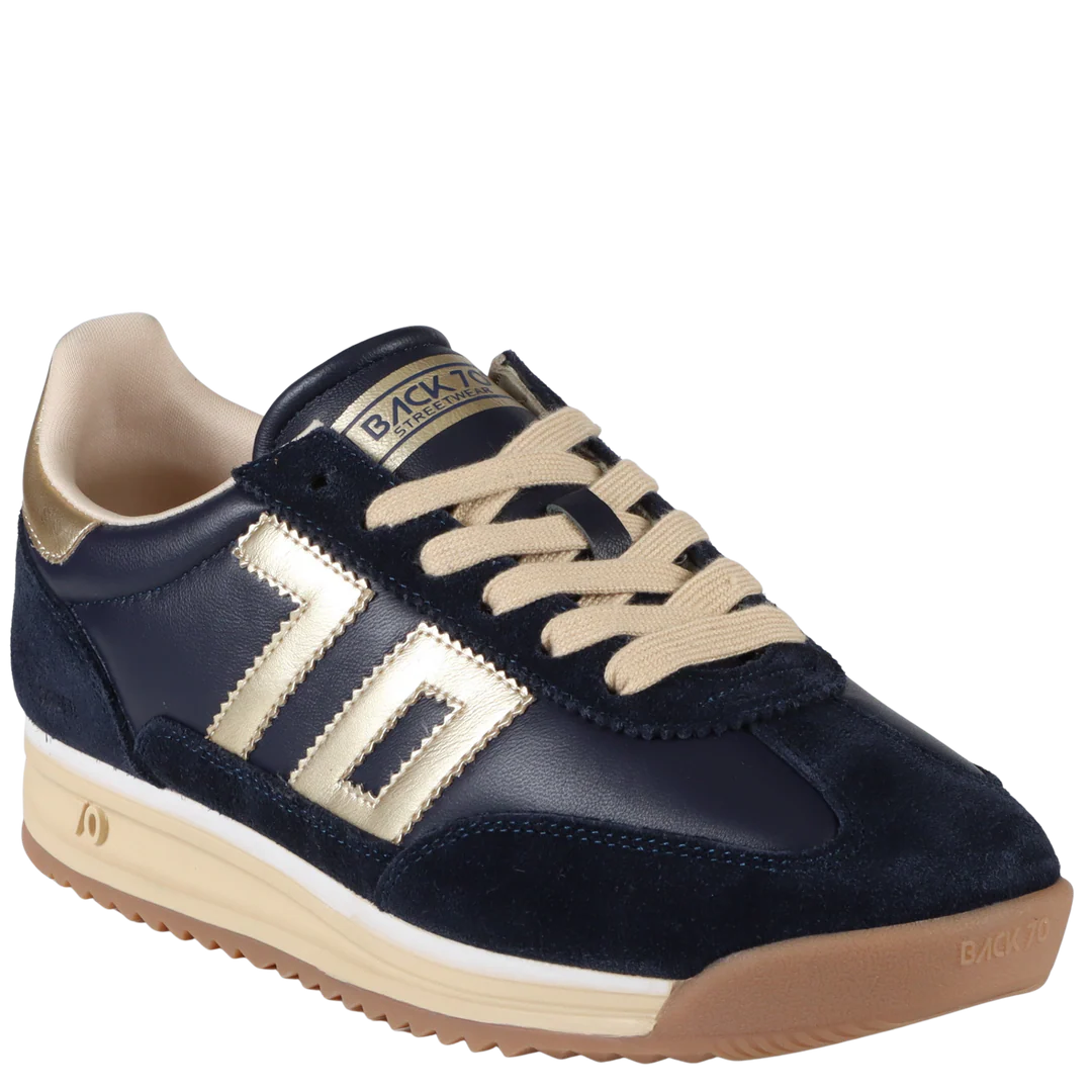 Back 70 Jogger N Sneaker - Navy Gold