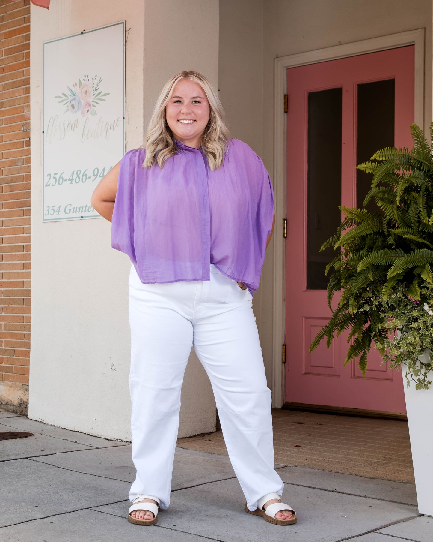 Naika Top - Lilac
