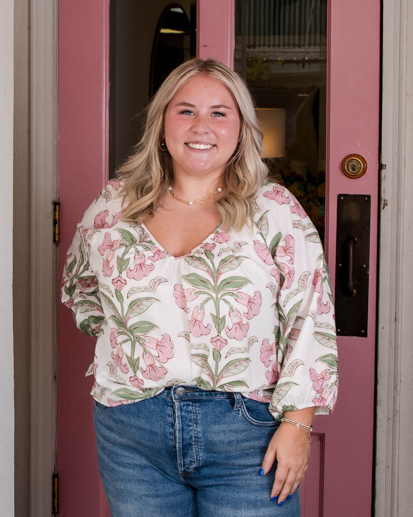 Beatrice Top - Lily Stripe