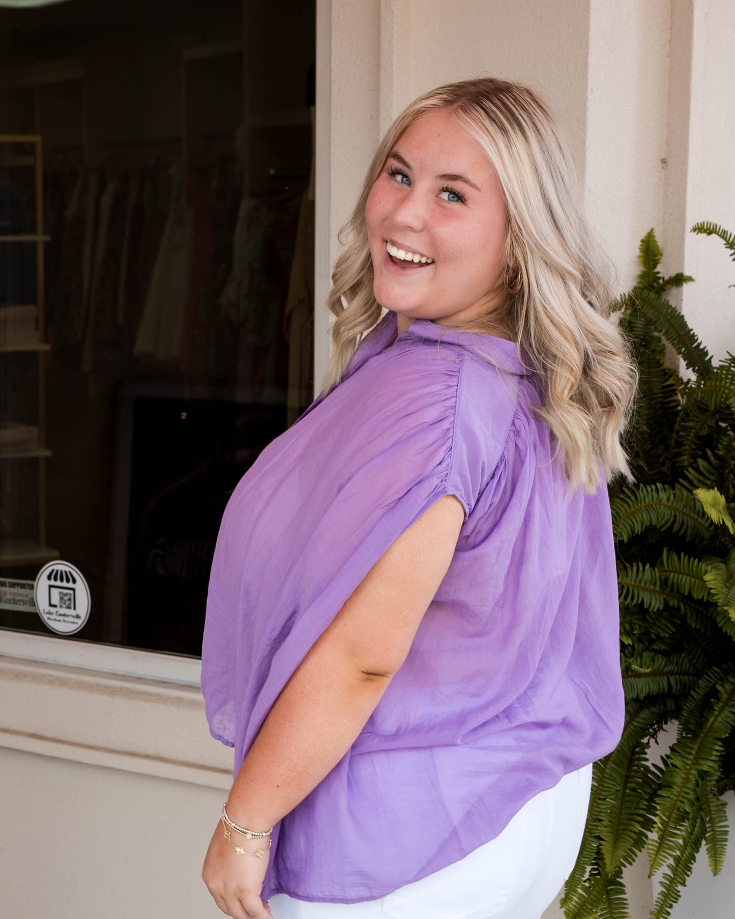 Naika Top - Lilac