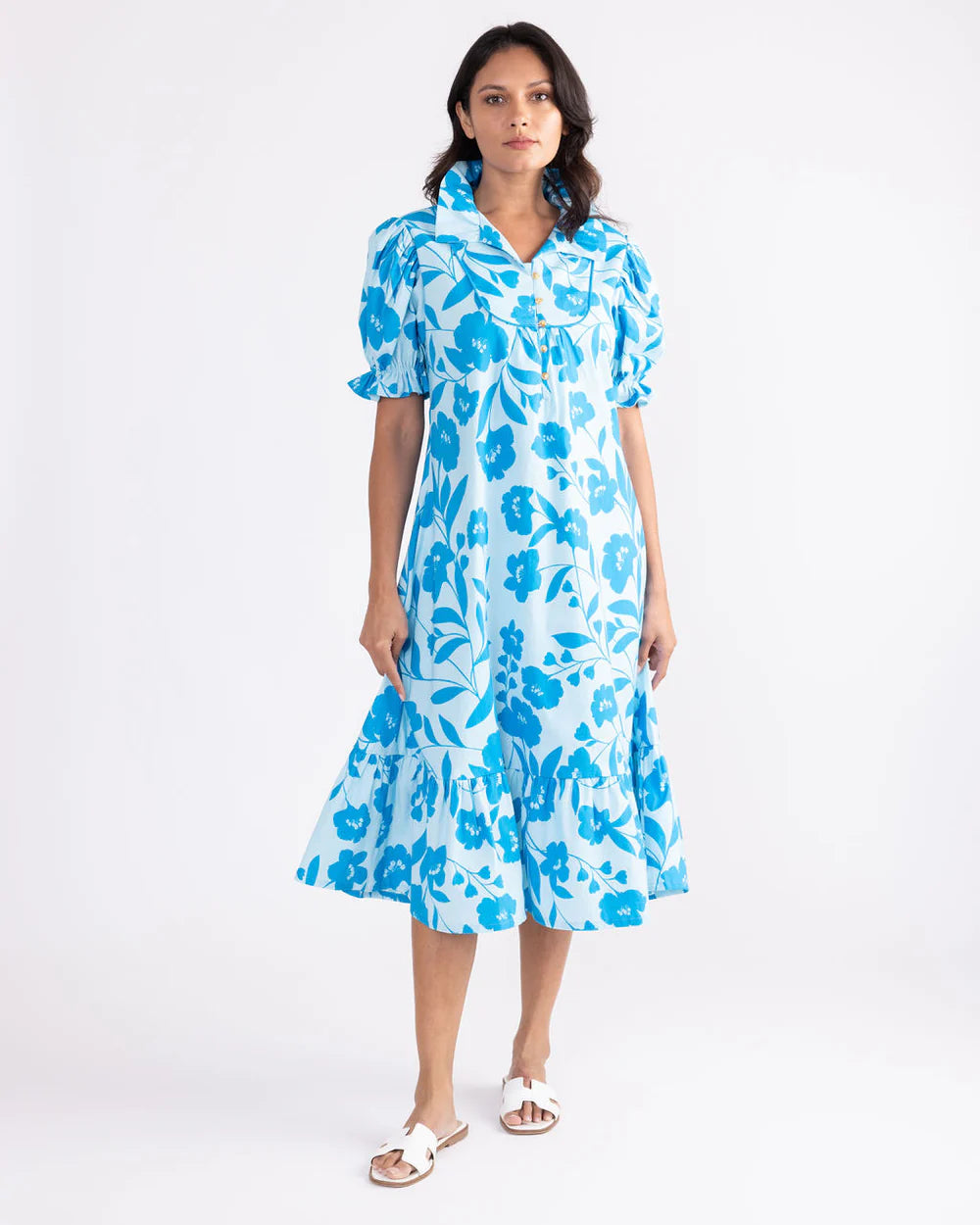 Priestly Dress - Delphinium